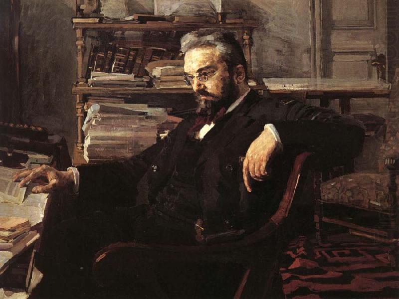 Portrati of konstantin artsybushev, Mikhail Vrubel